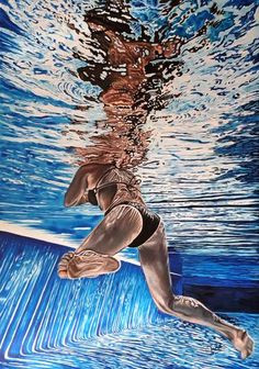 Drawing Of Girl Swimming 1463 Best Swimming Art Images In 2019 Drawings Eric Zener Female Art