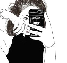 Drawing Of Girl Taking Selfie 19 Best Beautiful Drawings Of Girls Images Pencil Drawings Tumblr