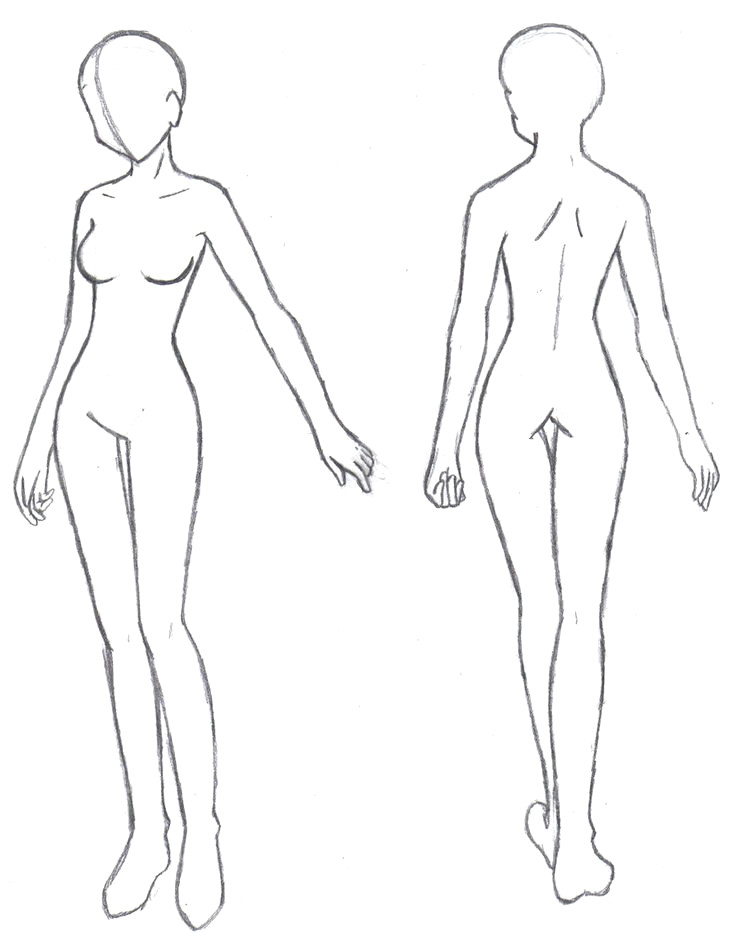 female body sketch lovely anime body template new media cache ec0 pinimg 736x 0d 24 8e