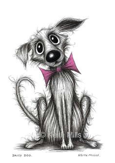 daisy dog print download adorable cute pet pooch by keithmills daisy dog sketch drawing