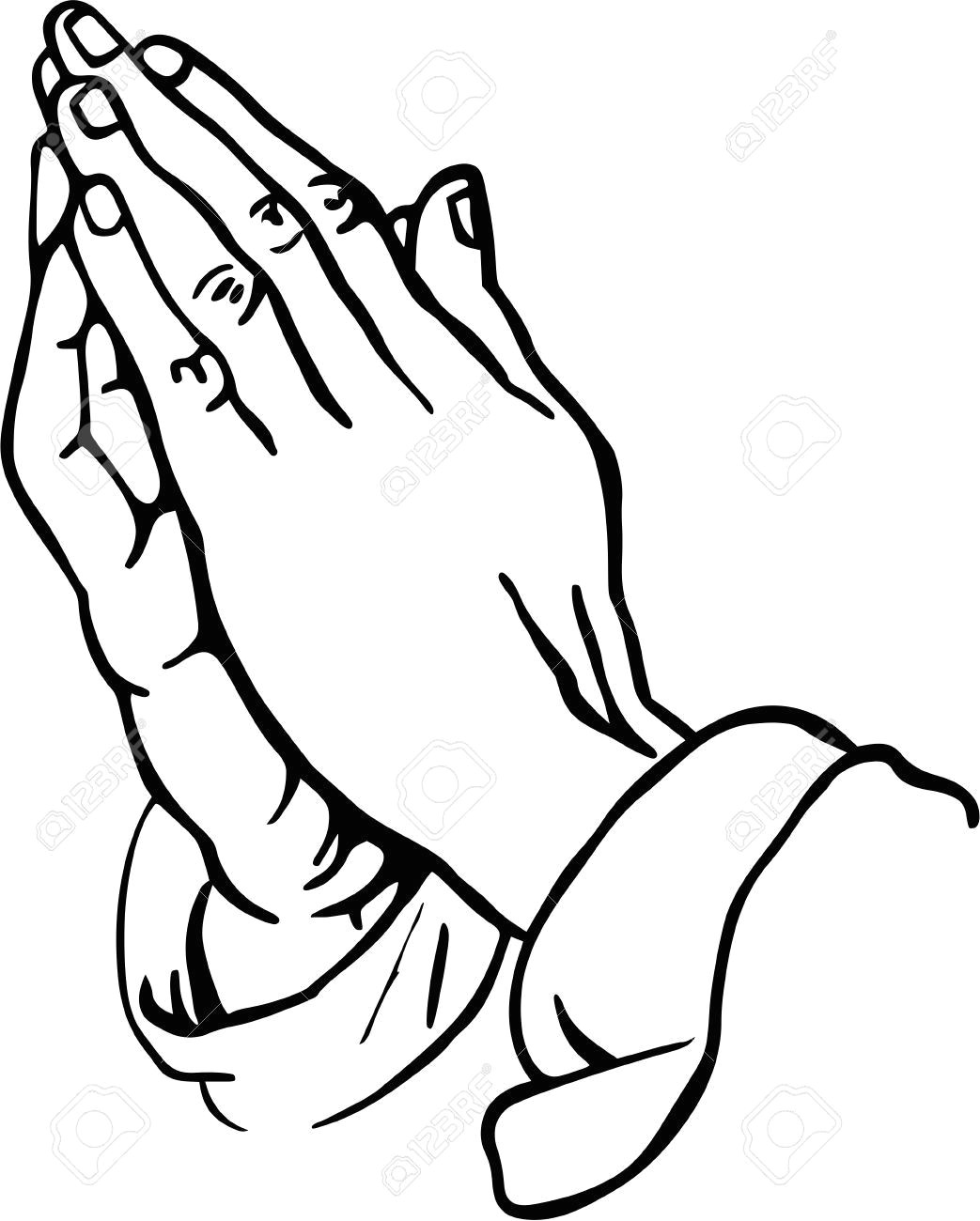 easy rider line drawings praying hands clipart stock photo picture and royalty free image more