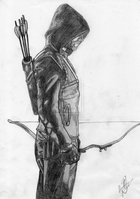 green arrow tv show drawing google search