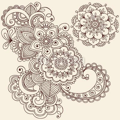 more ideas for my left leg paisley flower flower mandala henna mandala henna