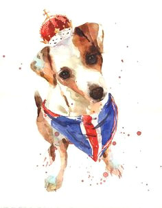 jubilee jack russell art union jack by eastwitching 49 dog paintings acrylic paintings