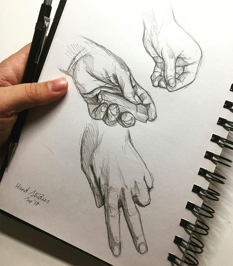 created by dagdromenopdoek a quick sketch hand drawings