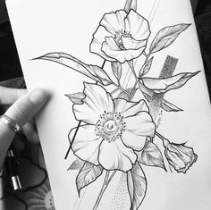 el dibujaba flores solo para mi flower sketch images flower sketches tasteful tattoos