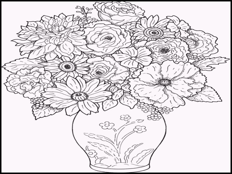cool vases flower vase coloring page pages flowers in a top i 0d cool vases
