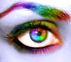 i see a colorful world ridecolorfully love rainbow rainbow eyes rainbow things