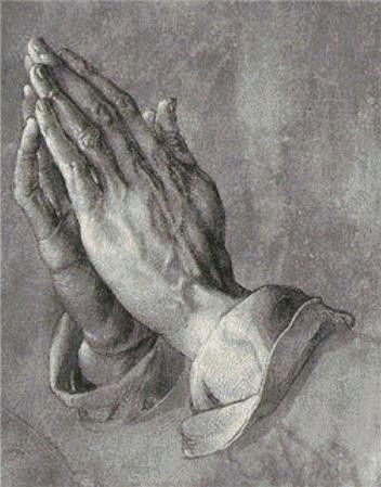 praying hands cross stitch pattern realisticdrawings
