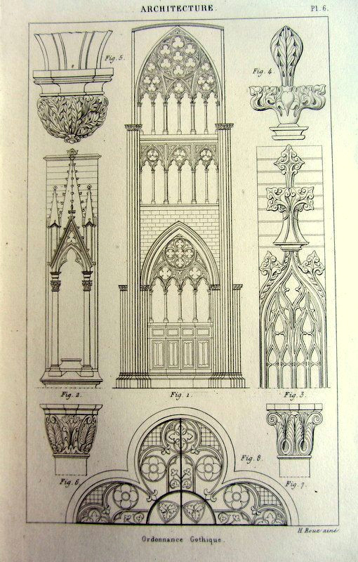 gothic architecture pointed arches rose window gothicarchitecture