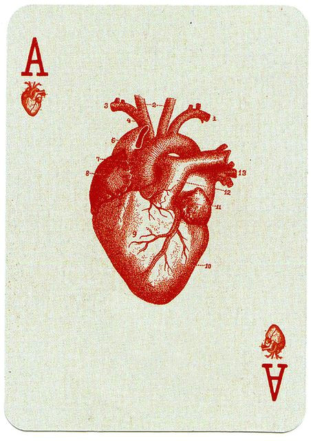 playing card design a nunoo101 heart human anatomy heart anatomy tattoo ace tattoo