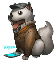 the dog that hacks drawn by ry spirit watch dogs 1 mundo nerd