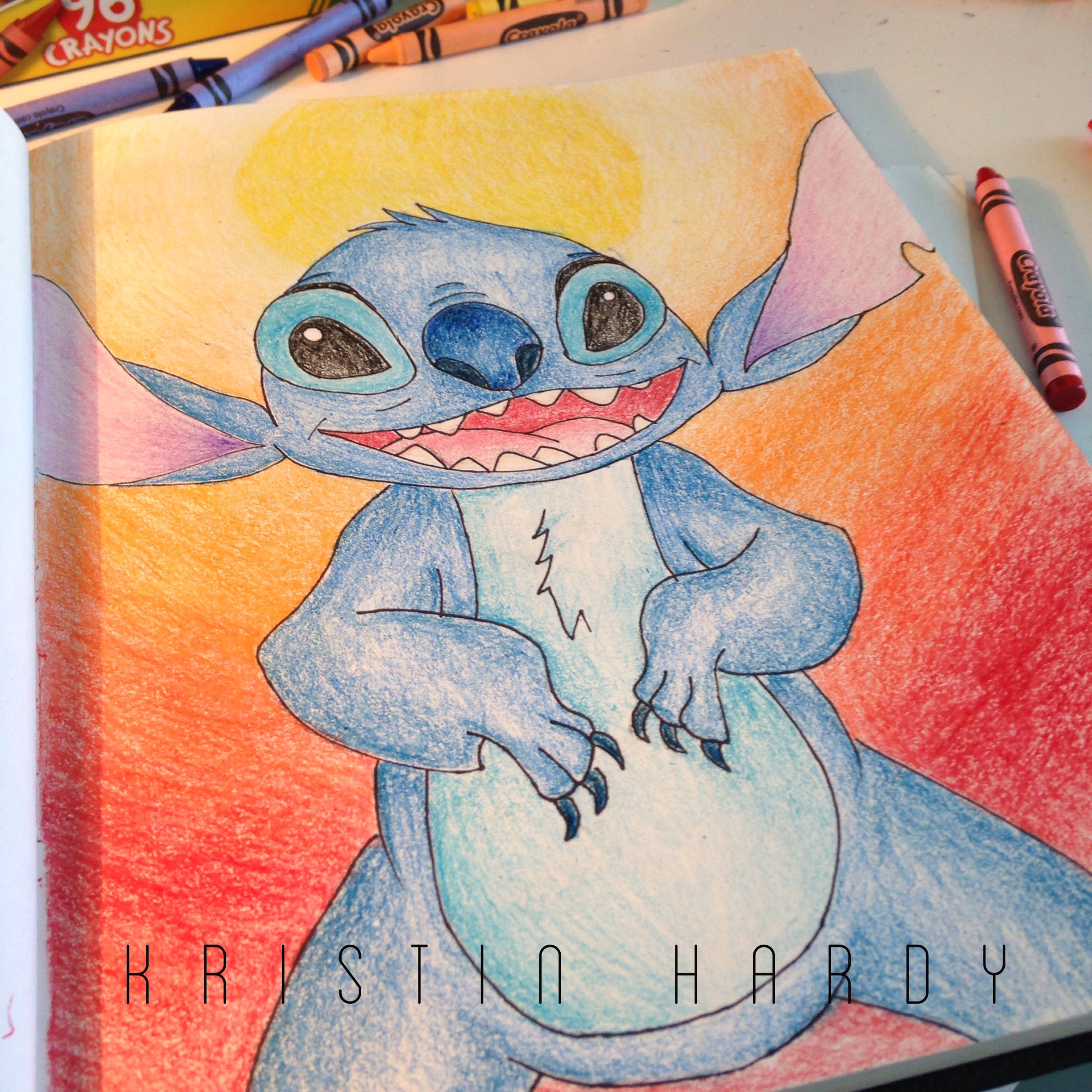 stitch drawing in crayon stitch drawing crayon drawings sculpting my arts