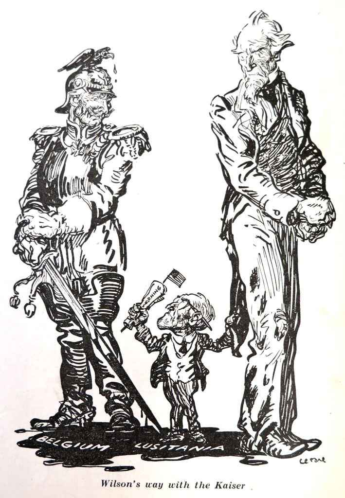 wwi political cartoon visual studies collection library of virginia