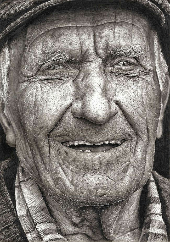 sixteen year old artist wins national art competition with masterful hyper realistic pencil portrait