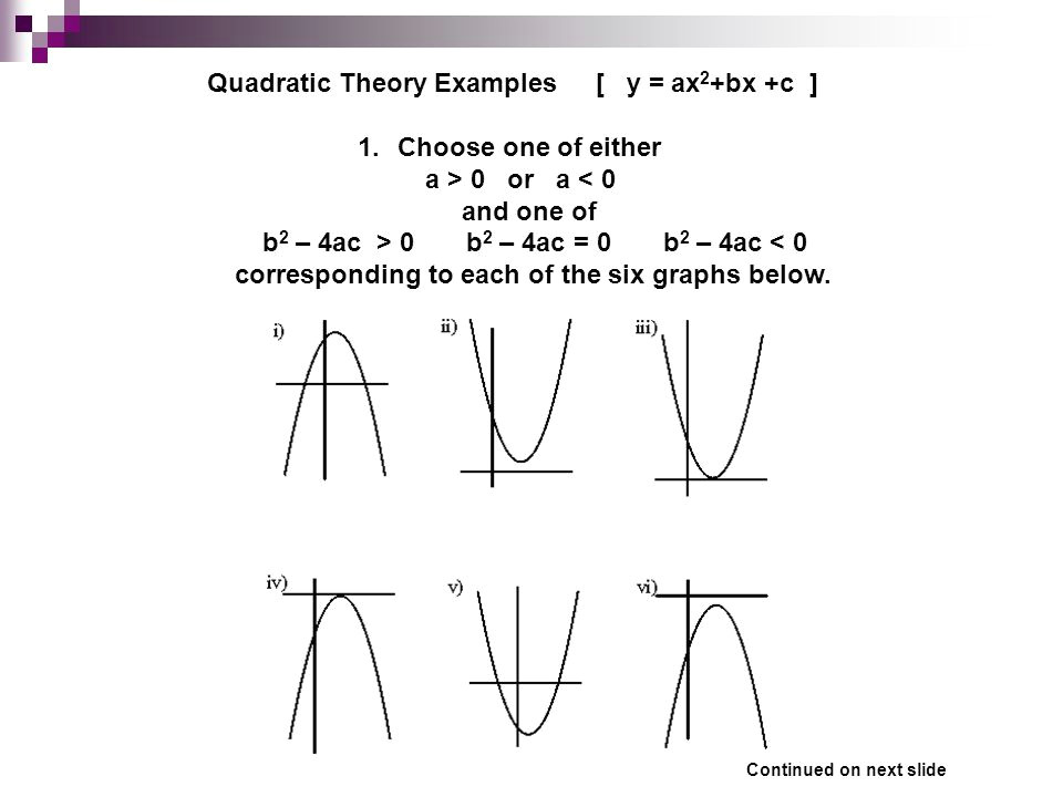 8 quadratic