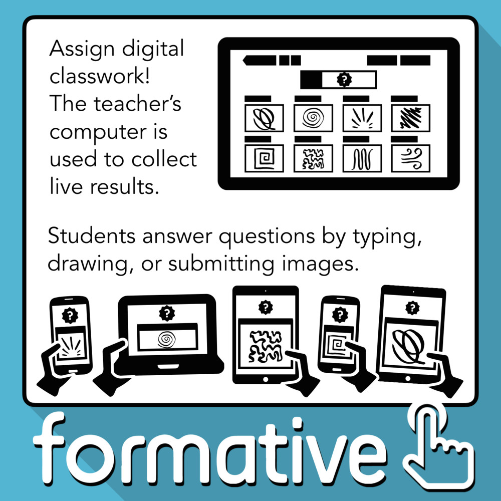 teachers can create digital assignments for free at goformative com you can add any combination of multiple choice short answer true false and show your