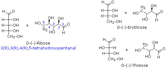 these compounds are all chiral and only one enantiomer is drawn the d family member many times however we must refer to and name diastereoisomers that