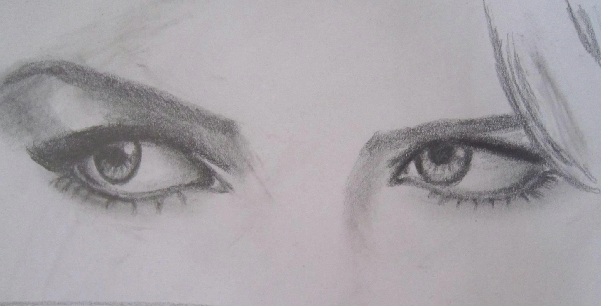 nicole kidman s eyes realistic eye drawing by me bahar