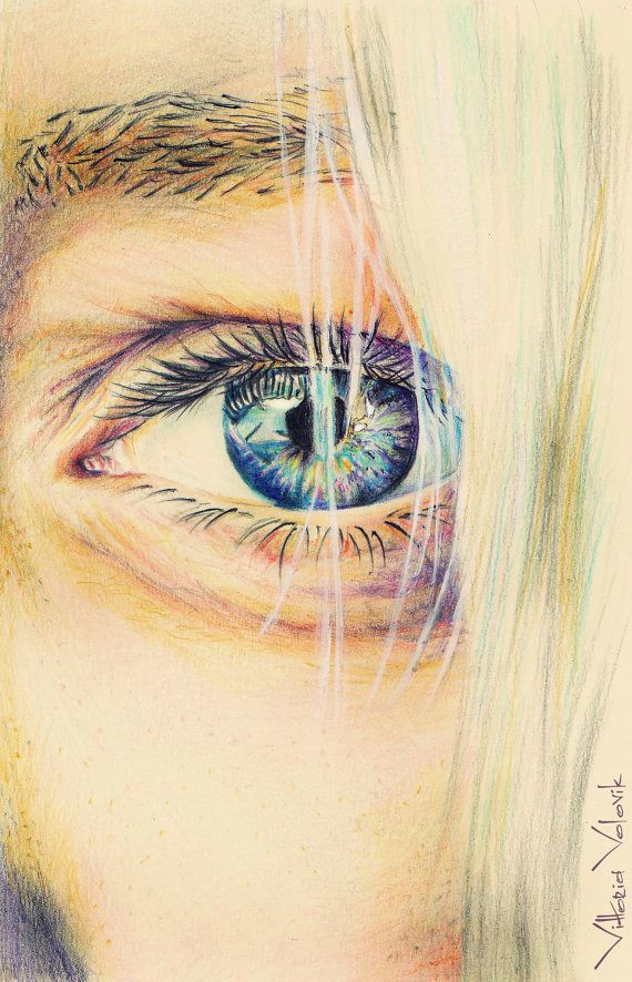 realistic color illustration custom color pencil portrait drawing from your photo commission art watercolor painting