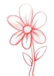 how to draw a simple flower step 4 simple flower drawing simple flowers to draw