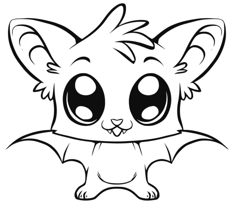 image detail for coloring pages of cute baby animals