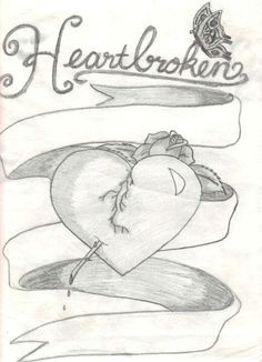 heartbroken heartbroken drawings sad drawings pencil drawings pencil art broken heart drawings