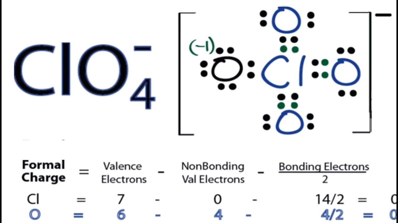 Drawing Resonance Structures Clo4 Lewis Structure How to Draw the Lewis Structure for Clo4