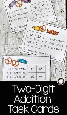 this set of 72 task cards will give your second grade students loads of practice with