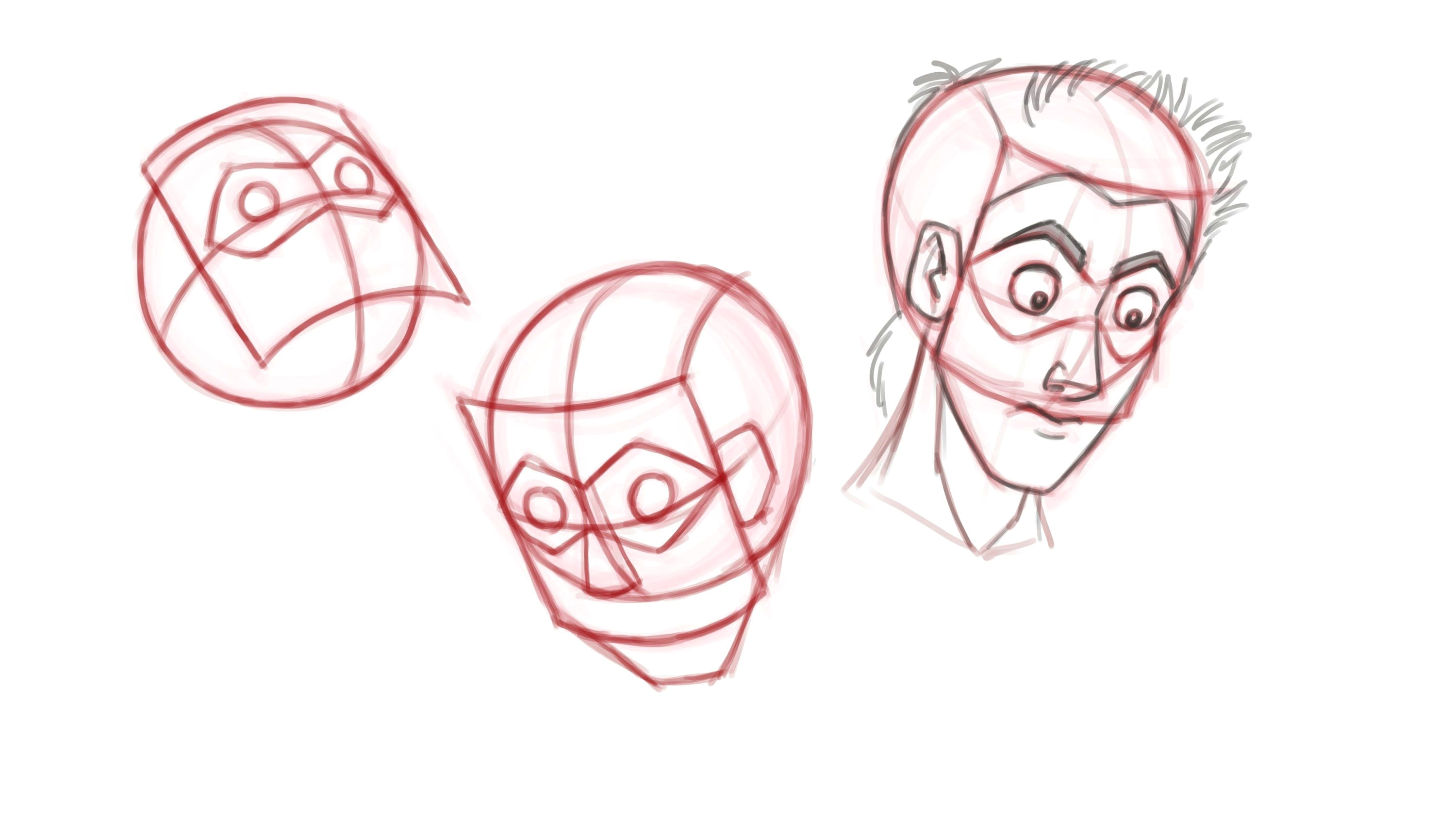drawn animation tutorial how to animate heads drawing faces from e