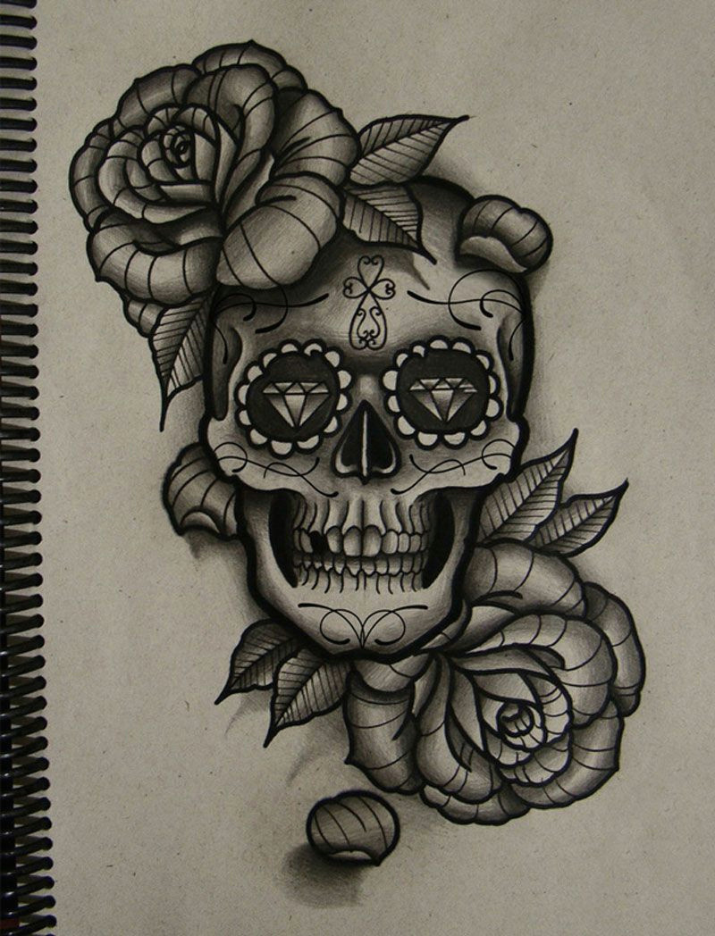 20 mind blowing inspirational tattoo sketches skull rose tattoos body art tattoos
