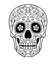 sugar skull coloring pages sugar skull tattoos sugar skull design sugar skull art