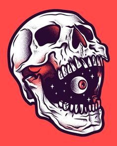 skull illustration eye illustration skeletons tatoo punk rock festival skeleton art