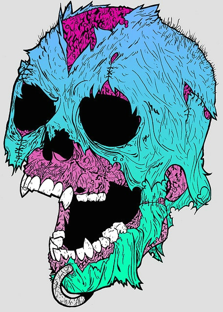 16f03f364e27c1a7b91a578ab840a1f3 skull art punk art jpg