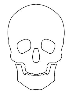 skull pattern use the printable outline for crafts creating stencils scrapbooking and