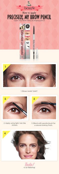 transform shapeless undefined brows with just a few flicks of this super slim pencil