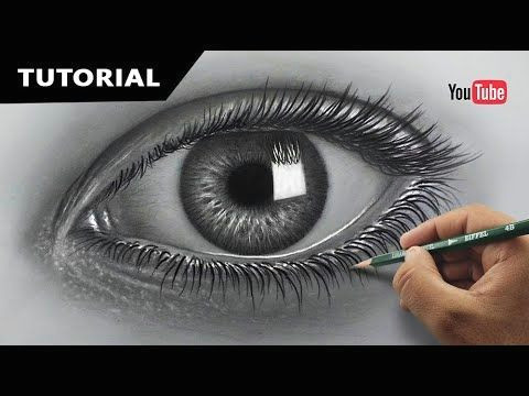 draw hyperrealistic eye easiest method narrated step by step