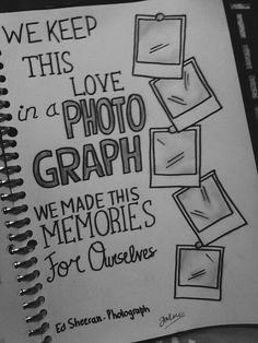 ed sheeran photograph lyrics tumblr quote drawingsmusic