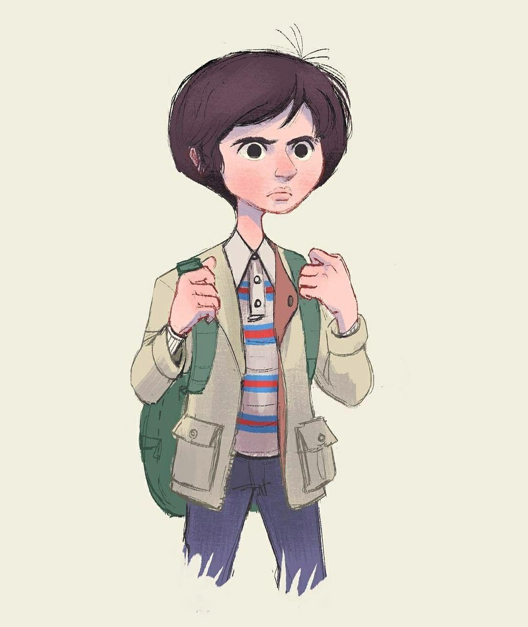 stranger things mike by franciscoartwork