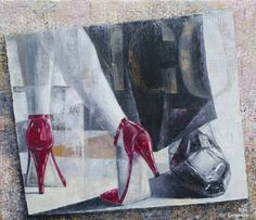 tango art oil painting on canvas saatchi art