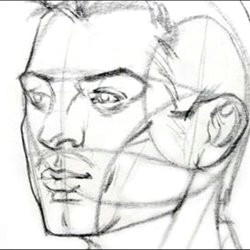 how to draw the head from any angle