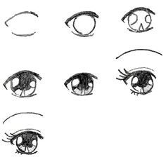 draw manga eyes
