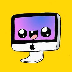 365 bocetos on instagram mac kawaii apple mac drawings drawing draw cute kawaii