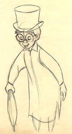 milt kahl peter pan 1953 disney sketches disney drawings cartoon sketches