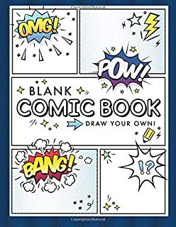 blank comic book draw your own comics a large notebook and sketchbook for