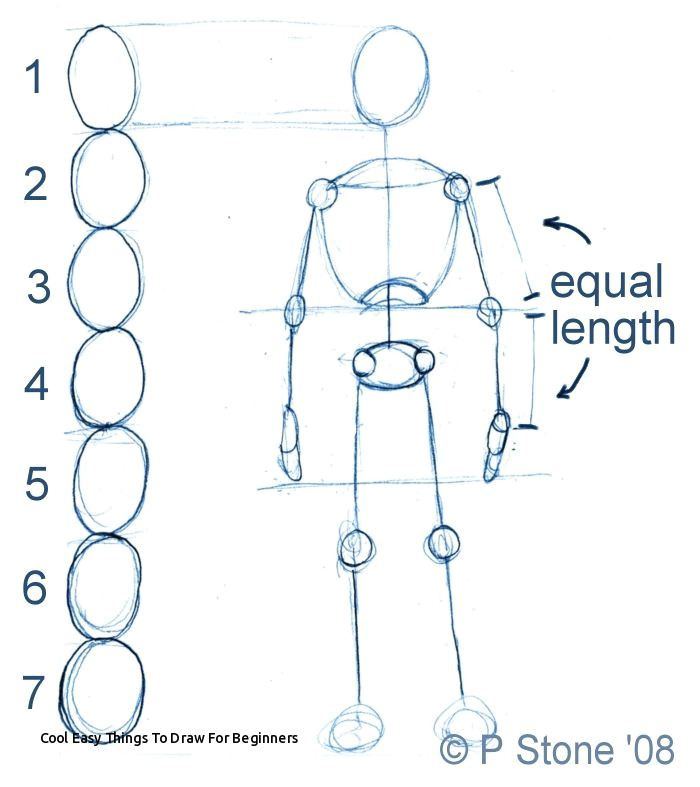 cool easy things to draw for beginners how to draw a basic manga character body proportions