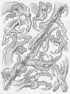 flash drawing dragon claw daniel tattoo chinese dragon tattoos japanese drawings