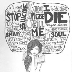 depressed depression suicidal suicide fat ugly nothing worthless self destruction self hate self worth