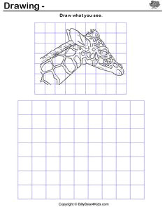 great intro lesson to drawing with grids it