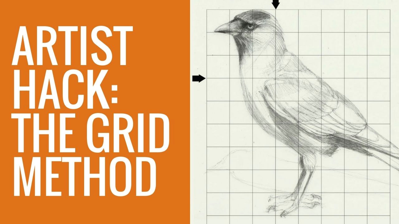 read me in this video i show you how to use the grid method to make realistic paintings this is a great artist hack if you are new to painting and